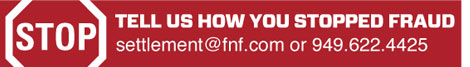 stop fraud!